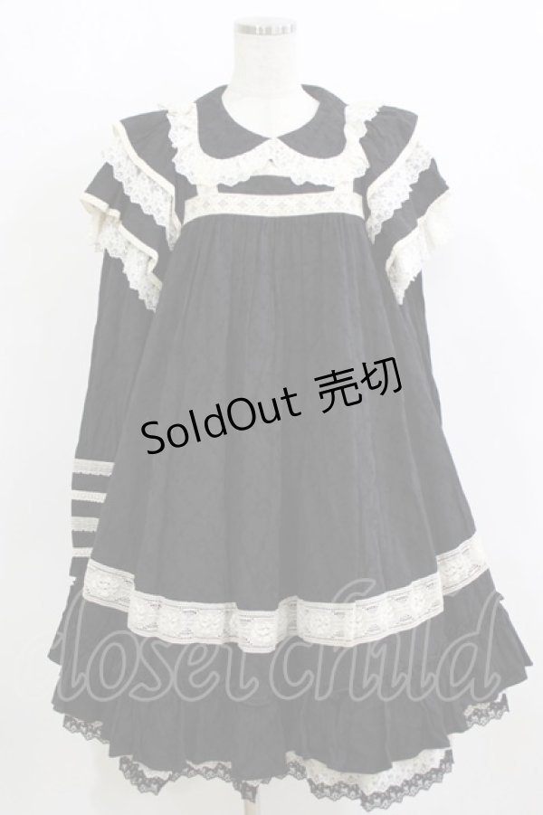 画像1: Hoshibako Works / リリアンヌ姉妹 ワンピース(ショート丈) Free ブラック H-26-02-12-005-LO-OP-NS-ZH (1)