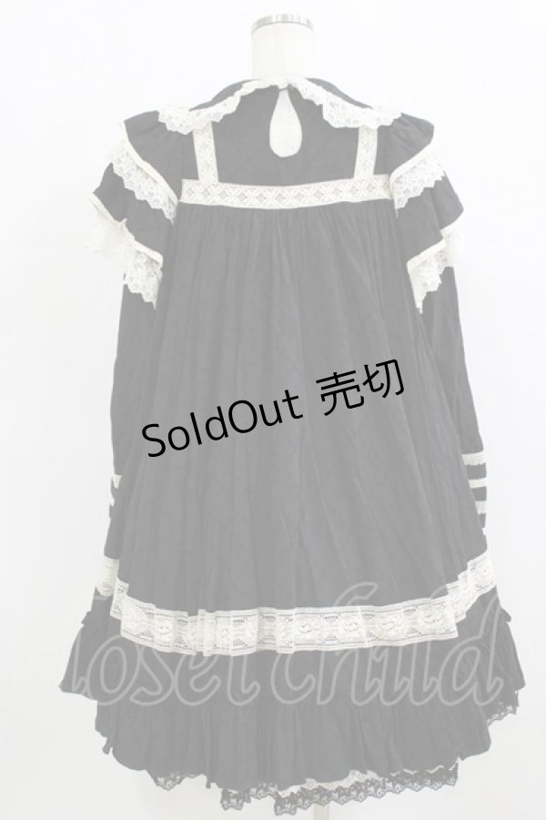 画像3: Hoshibako Works / リリアンヌ姉妹 ワンピース(ショート丈) Free ブラック H-26-02-12-005-LO-OP-NS-ZH (3)