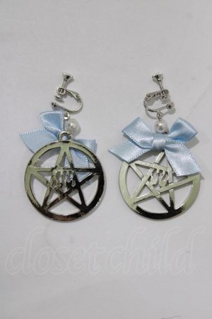 画像: metamorphose / Magical moon light イヤリング  サックス H-26-02-12-077-ME-AC-NS-ZH