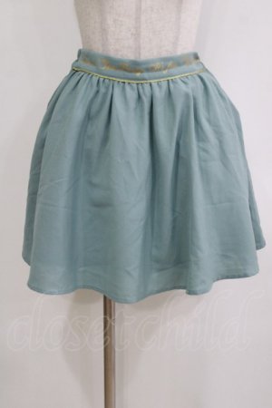 画像: Amavel / ウエスト刺繍スカート Free グリーン H-26-02-12-078-CA-SK-NS-ZH