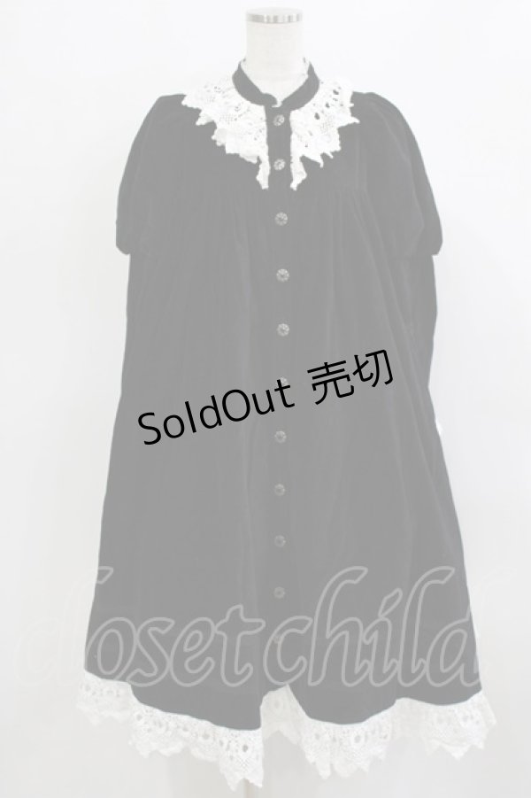 画像1: Hoshibako Works / リトル・ロード・フォントルロイ ワンピース M ブラック H-26-02-12-007-LO-OP-NS-ZH (1)