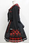 画像2: Angelic Pretty / Bunny College Academy Set Free ブラック/レッド H-26-02-12-009-AP-OP-NS-ZH (2)