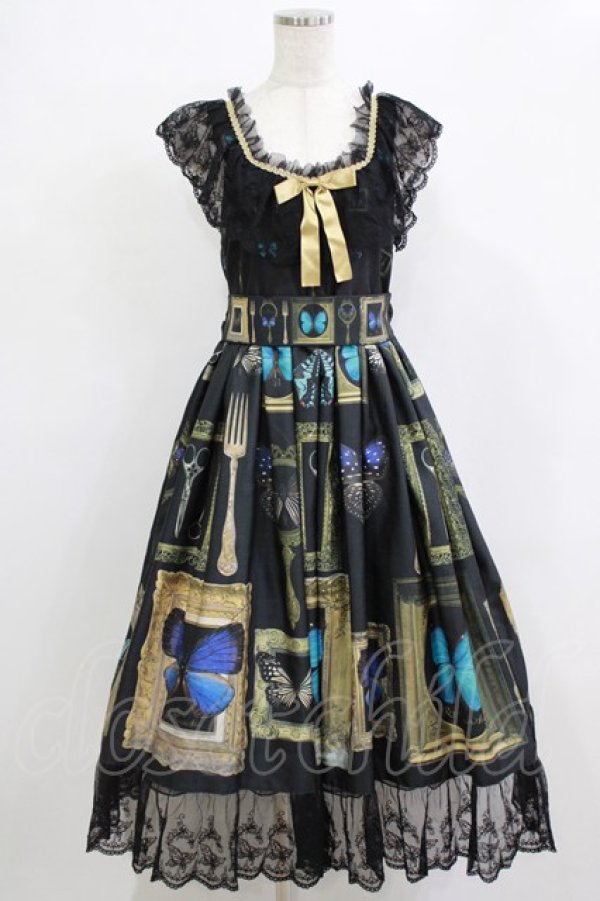 画像1: Royal Princess Alice / Fairy Butterflyジャンパースカート Free ブラック H-26-02-12-010-LO-OP-NS-ZH (1)