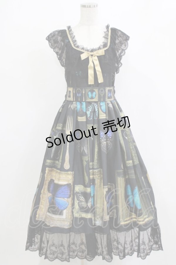 画像1: Royal Princess Alice / Fairy Butterflyジャンパースカート Free ブラック H-26-02-12-010-LO-OP-NS-ZH (1)