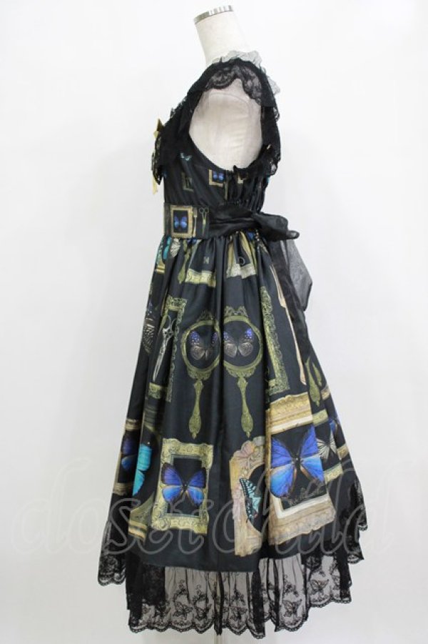 画像2: Royal Princess Alice / Fairy Butterflyジャンパースカート Free ブラック H-26-02-12-010-LO-OP-NS-ZH (2)