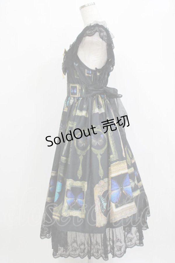 画像2: Royal Princess Alice / Fairy Butterflyジャンパースカート Free ブラック H-26-02-12-010-LO-OP-NS-ZH (2)