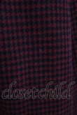 画像4: Victorian maiden / ヴィクトリアンベルベットブライアジャンパースカート Free 千鳥ボルドー H-26-02-12-014-CL-OP-NS-ZH (4)
