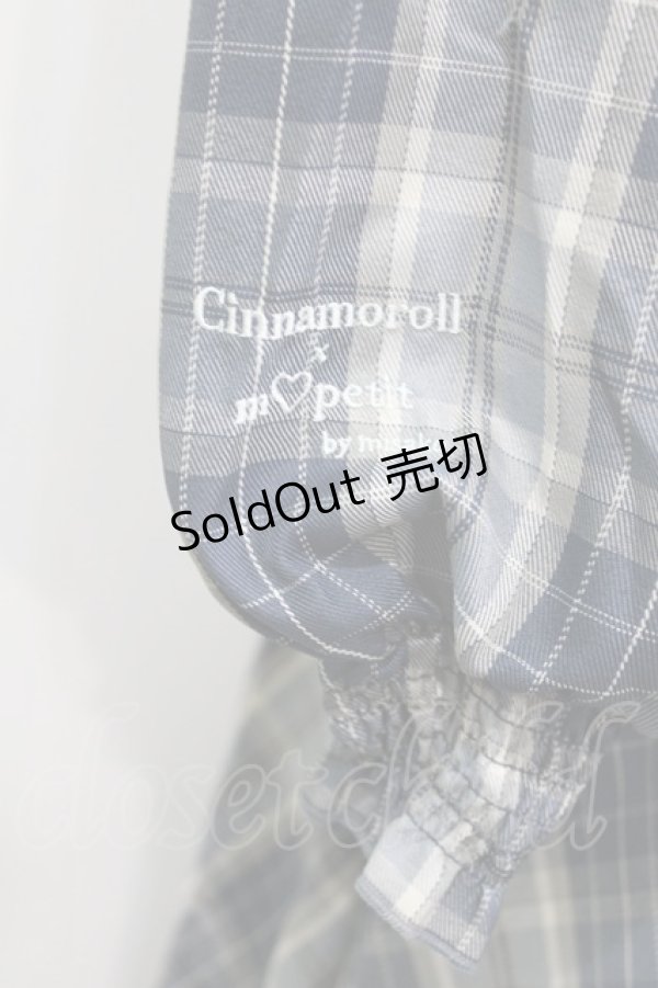 画像4: m petit by misako / サンリオキャラクターズコラボ シナモロール ワンピース LL ブルー H-26-02-12-016-LO-OP-NS-ZH (4)