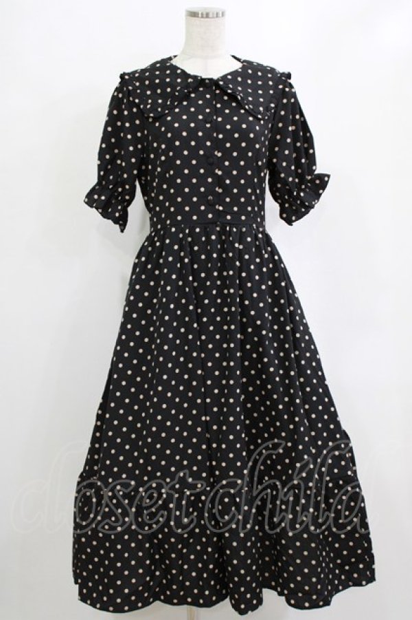 画像1: m petit by misako / ナシジミズタマキリカエOP L ブラック H-26-02-12-017-LO-OP-NS-ZH (1)