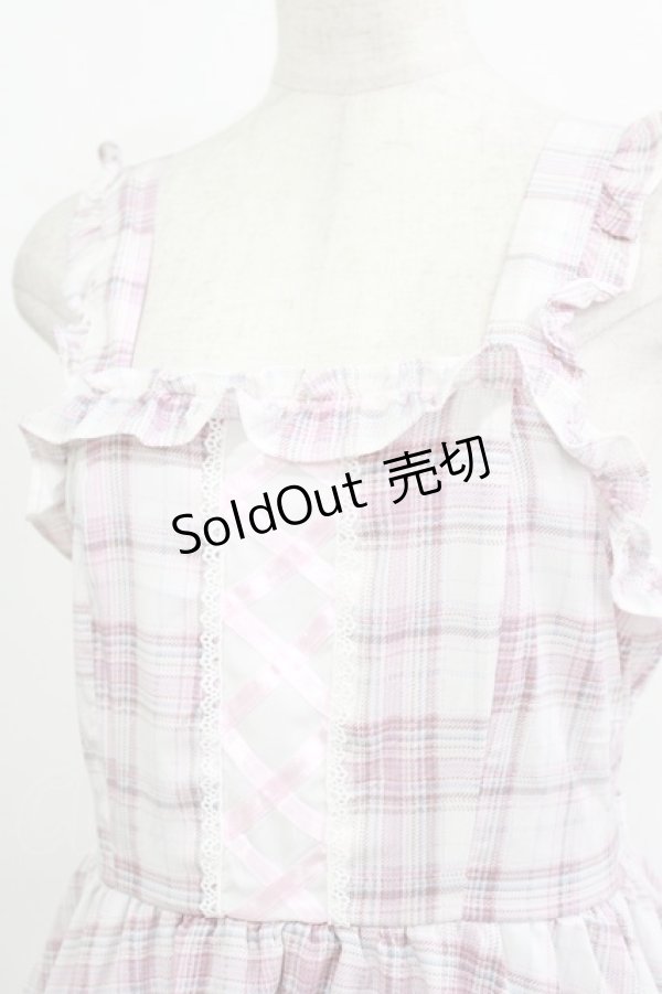 画像4: Alice Mashiro / TT*MAティアードジャンパースカート LL ピンク H-26-02-12-019-PU-OP-NS-ZH (4)