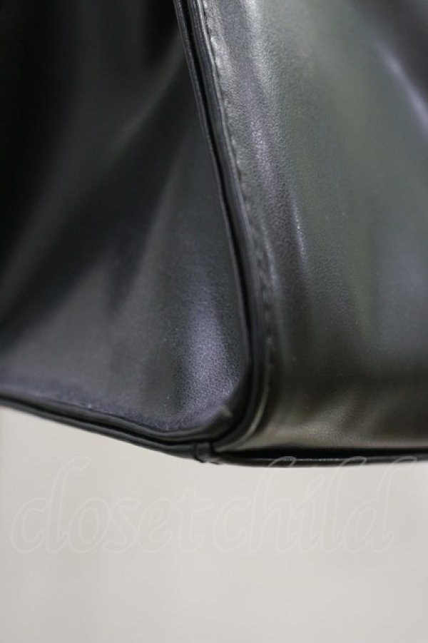 画像2: artherapie / ATメタルプレート2Wayハンドバッグ  ブラック H-26-02-13-004-GO-BG-KB-ZH (2)