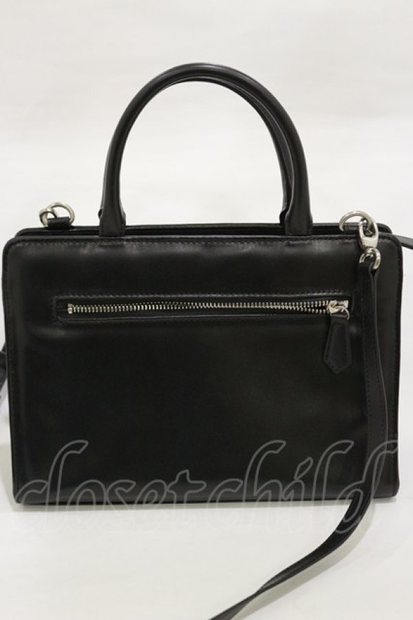 画像3: artherapie / ATメタルプレート2Wayハンドバッグ  ブラック H-26-02-13-004-GO-BG-KB-ZH (3)