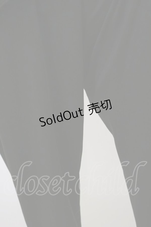 画像4: NieR Clothing / スカート付きサルエルパンツ F 黒 H-26-02-13-043-PU-PA-AK-ZH (4)