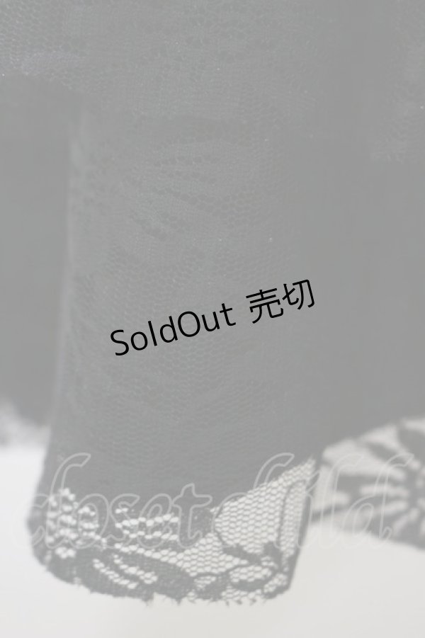 画像3: CHOICE / レースフリルスカート  ブラック H-26-02-13-044-PU-SK-KB-ZH (3)