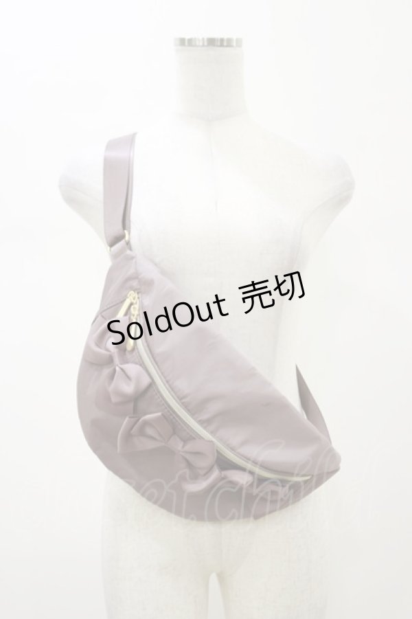 画像1: m petit by misako / TT*AM*リボンBB  パープル H-26-02-13-006-LO-BG-KB-ZH (1)