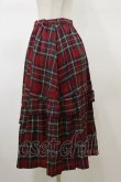 画像3: Jane Marple Dans Le Salon / タータンチェックパネルスカート  レッド H-26-02-13-051-JM-SK-KB-ZH (3)