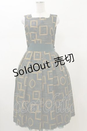 画像: Jane Marple / Eternal Framesコンサートドレス  ダークグリーン H-26-02-13-059-JM-OP-KB-ZH