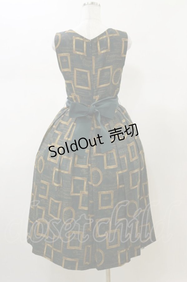 画像2: Jane Marple / Eternal Framesコンサートドレス  ダークグリーン H-26-02-13-059-JM-OP-KB-ZH (2)