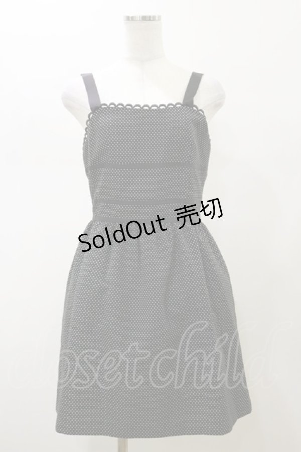 画像1: MILK / ドットワンピース  ブラック H-26-02-13-062-ML-OP-KB-ZH (1)