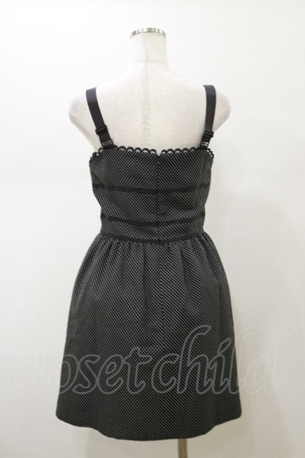 画像2: MILK / ドットワンピース  ブラック H-26-02-13-062-ML-OP-KB-ZH (2)