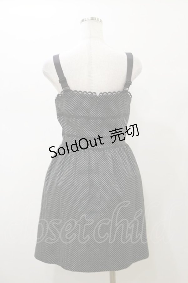 画像2: MILK / ドットワンピース  ブラック H-26-02-13-062-ML-OP-KB-ZH (2)