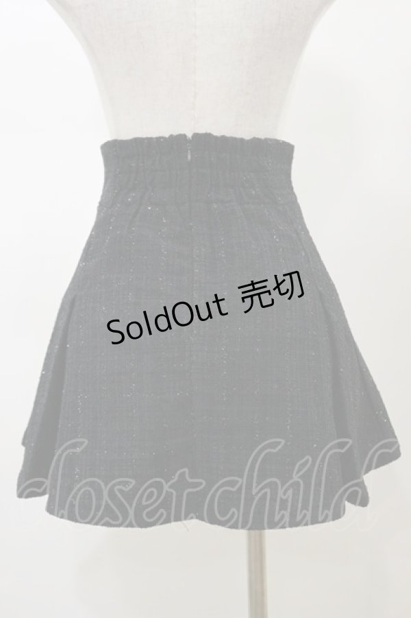 画像2: An MILLE / タックミニスカート  ブラック H-26-02-13-069-EL-SK-KB-ZH (2)