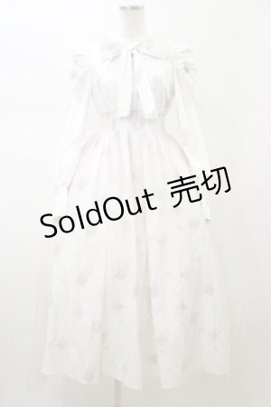 画像: An MILLE / フラワーチュールフレアワンピース  ピンク H-26-02-13-073-EL-OP-KB-ZH