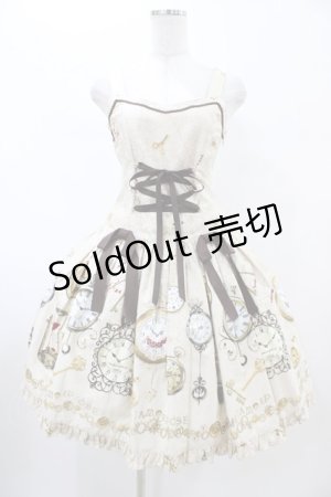 画像: metamorphose / Time lag worldローウエストジャンパースカート Free サンドベージュ H-26-02-13-1032-ME-OP-NS-ZH