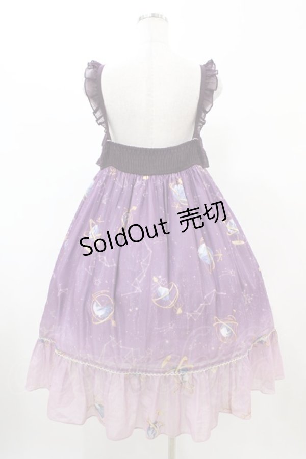 画像2: To Alice / 星座柄ワンピース M パープル H-26-02-13-1033-LO-OP-NS-ZH (2)