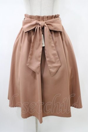 画像: F&A / ウエストリボンスカート Free PINK H-26-02-13-1038-LO-SK-NS-ZH