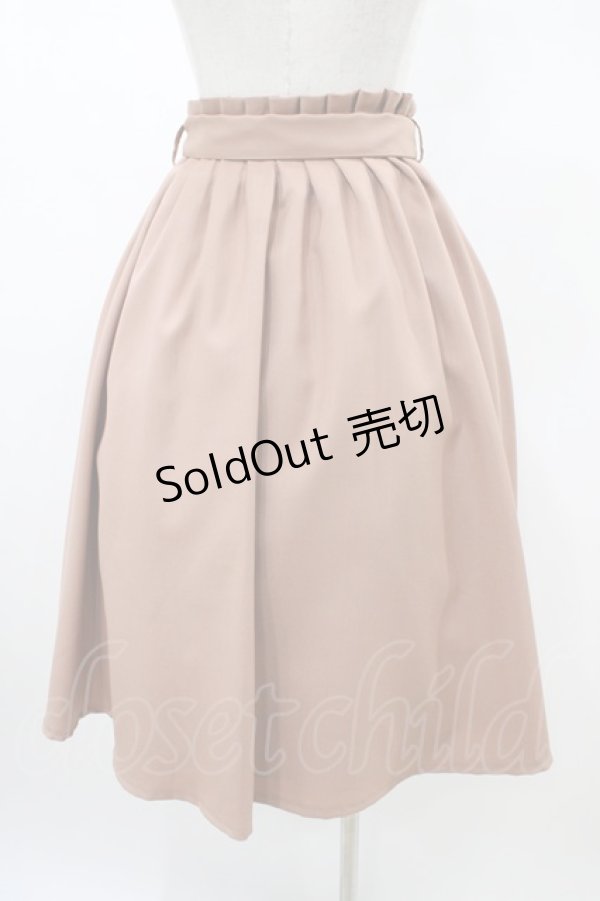 画像2: F&A / ウエストリボンスカート Free PINK H-26-02-13-1038-LO-SK-NS-ZH (2)