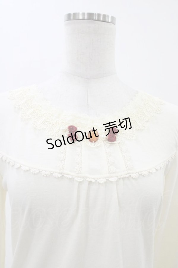 画像3: axes femme / プチローズプルオーバー M 生成り H-26-02-13-1047-AX-TO-NS-ZH (3)