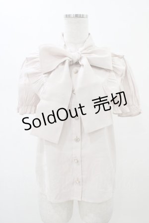 画像: Ank Rouge / ハートボタンブラウス M ピンク H-26-02-13-1049-CA-BL-NS-ZH