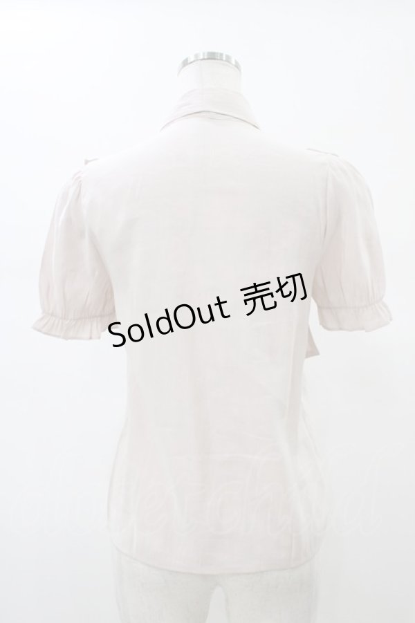 画像2: Ank Rouge / ハートボタンブラウス M ピンク H-26-02-13-1049-CA-BL-NS-ZH (2)