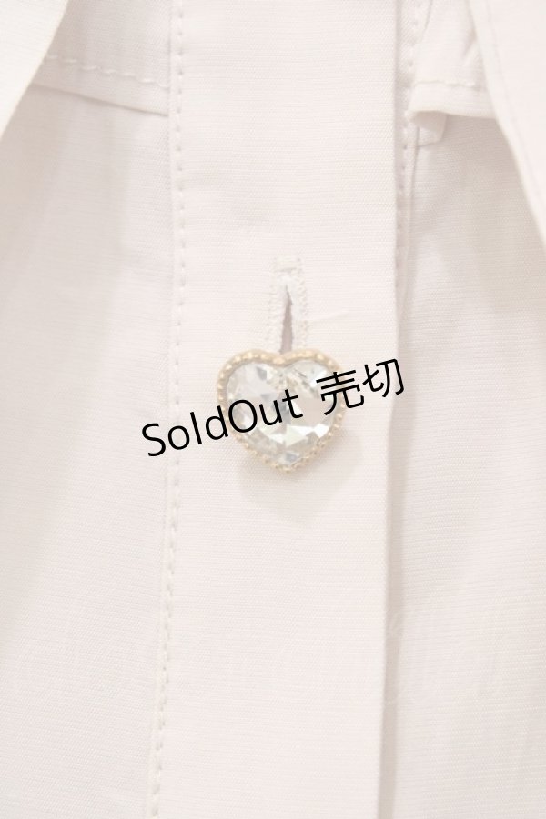 画像3: Ank Rouge / ハートボタンブラウス M ピンク H-26-02-13-1049-CA-BL-NS-ZH (3)