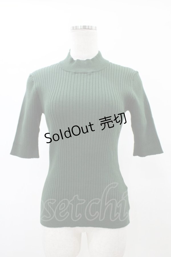 画像1: F&A / バックリボンニット Free GREEN H-26-02-13-1057-LO-TO-NS-ZH (1)