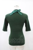 画像2: F&A / バックリボンニット Free GREEN H-26-02-13-1057-LO-TO-NS-ZH (2)