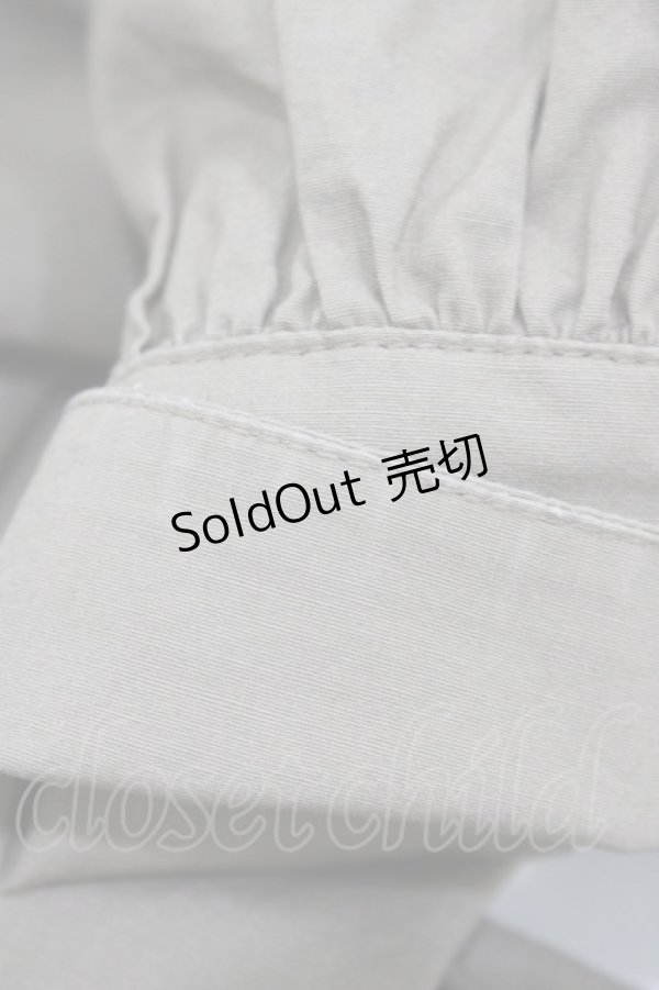 画像4: metamorphose / アシンメトリーフリルブラウス Free ブラウン H-26-02-13-1059-ME-BL-NS-ZH (4)