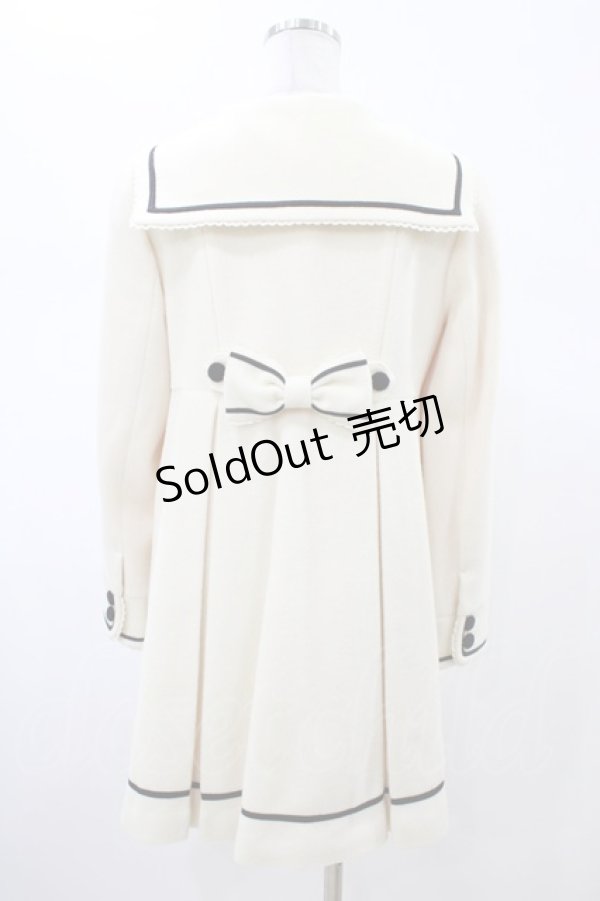 画像2: Angelic Pretty / クラシックセーラーコート Free オフ H-26-02-13-1060-AP-CO-NS-ZH (2)