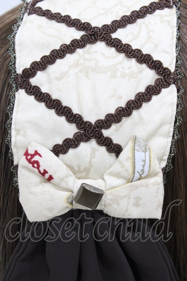 画像3: metamorphose / Time lag worldヘッドドレス  サンドベージュ H-26-02-13-1010-ME-AC-NS-ZH (3)