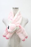画像1: Angelic Pretty / 小鹿のミルキーちゃんマフラー  ピンク H-26-02-13-1013-AP-ZA-NS-ZH (1)