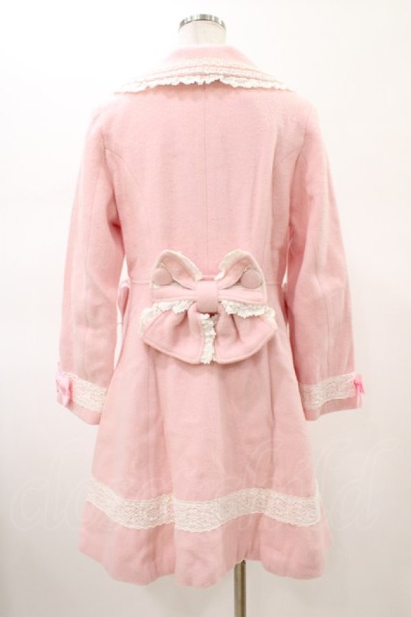 画像2: BABY,THE STARS SHINE BRIGHT / リボンメヌエットコート Free ピンク H-26-02-13-1014-BA-CO-NS-ZH (2)