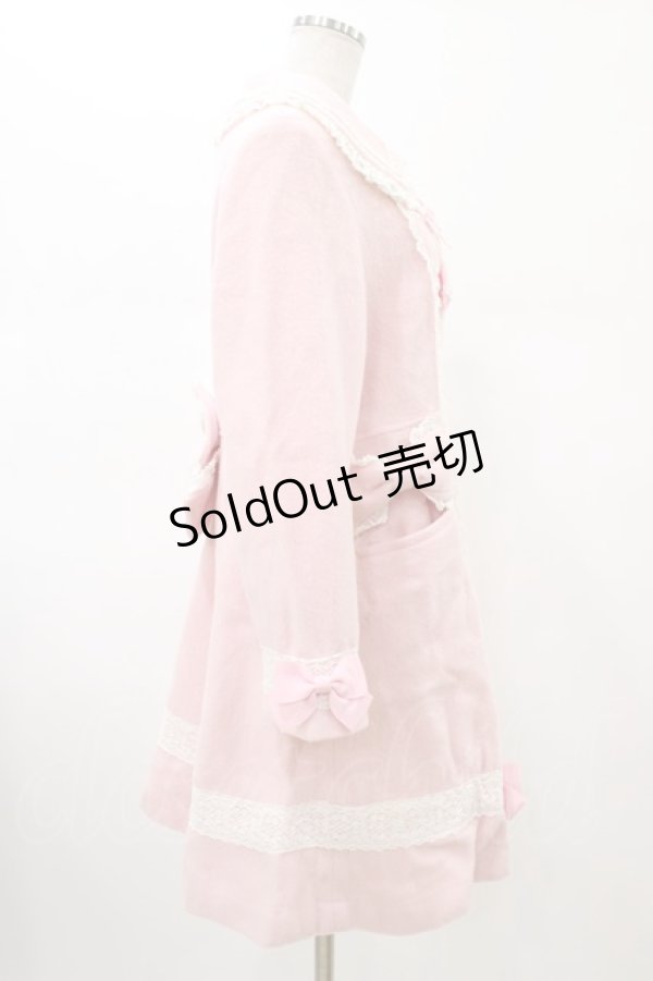 画像3: BABY,THE STARS SHINE BRIGHT / リボンメヌエットコート Free ピンク H-26-02-13-1014-BA-CO-NS-ZH (3)