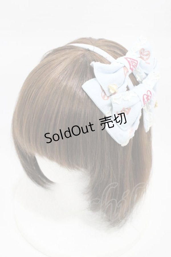 画像6: ALICE and the PIRATES / アリスのワンダーカーチェイス柄ジャンパースカートI Free サックス H-26-02-13-1016-PA-OP-NS-ZH (6)