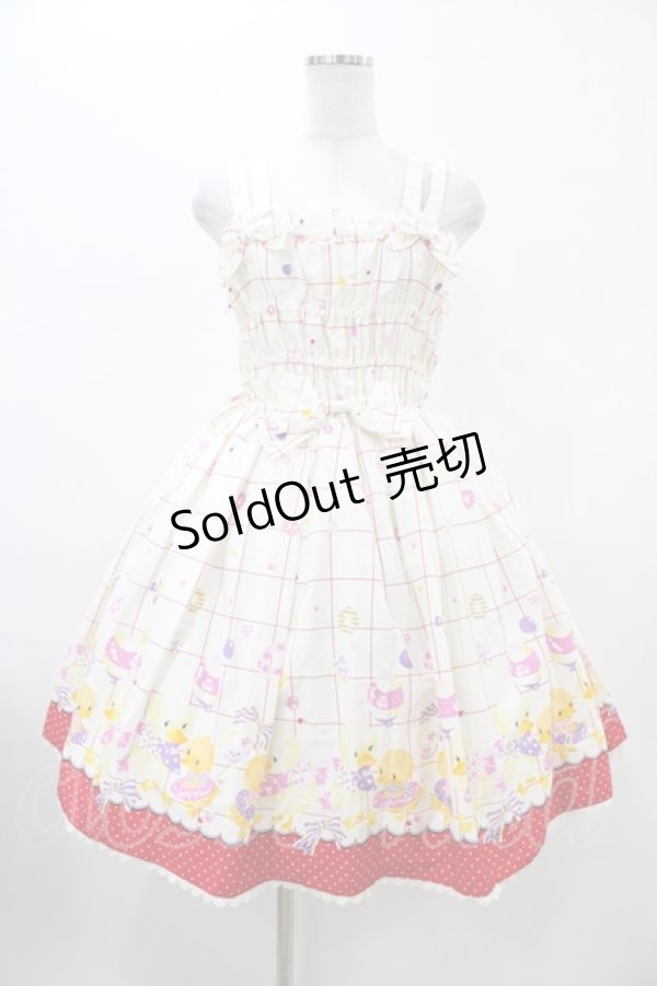 画像1: metamorphose / CL The March of Duck シャーリングジャンパースカート Free オフ H-26-02-13-1017-ME-OP-NS-ZH (1)