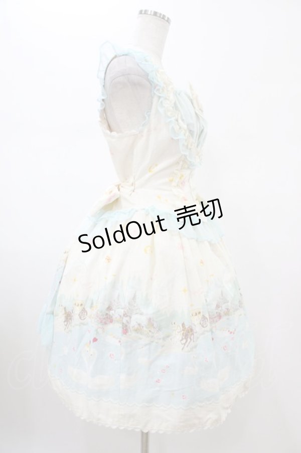 画像3: metamorphose / スワンレイクリボンチュールジャンパースカート Free オフ H-26-02-13-1018-ME-OP-NS-ZH (3)