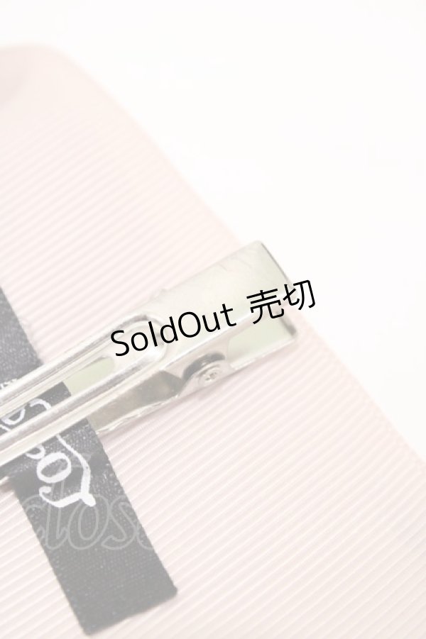 画像4: LOTUS ribbon / リボンクリップヘッドドレス  ベージュ H-26-02-13-1002-EL-AC-NS-ZH (4)