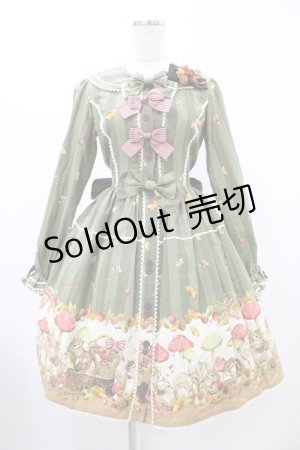 画像: metamorphose / 森の小さな住人ワンピース Free カーキ H-26-02-13-1020-ME-OP-NS-ZH