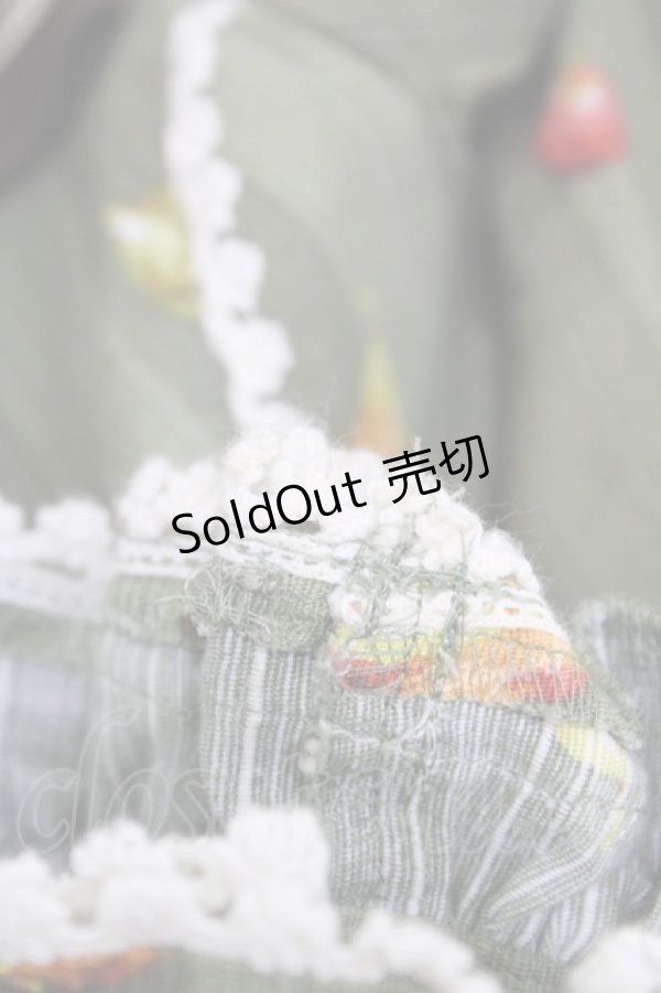 画像5: metamorphose / 森の小さな住人ワンピース Free カーキ H-26-02-13-1020-ME-OP-NS-ZH (5)