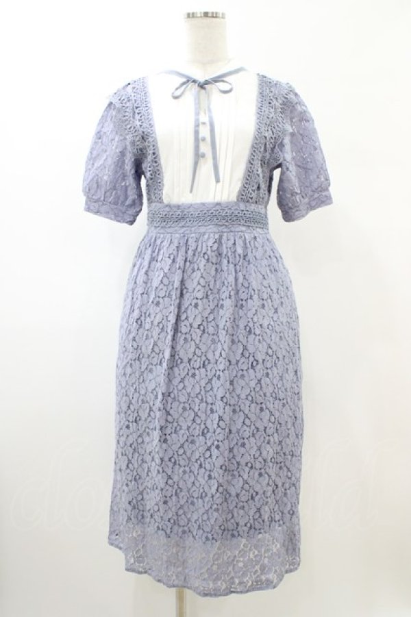 画像1: melume / makiコラボ/レースワンピース L ピンク H-26-02-13-1025-0-TO-NS-ZH (1)